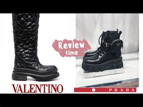 valentino vs prada|Prada vs. Valentino Boot review. Are designer pieces worth the .